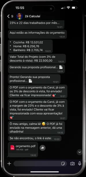 PDF profissional gerado pelo Zé Calculaí